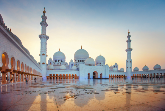 Architectural design of mosque