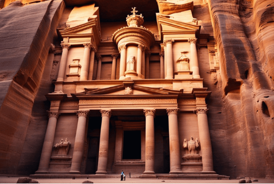Desert Fortress of the Middle East: Exploring the Ancient City of Petra in Jordan